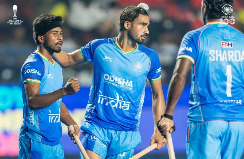 କନିଷ୍ଠ ପୁରୁଷ ହକି ବିଶ୍ବକପ : ବିଜୟରୁ ଭାରତର ଅଭିଯାନ ଆରମ୍ଭ