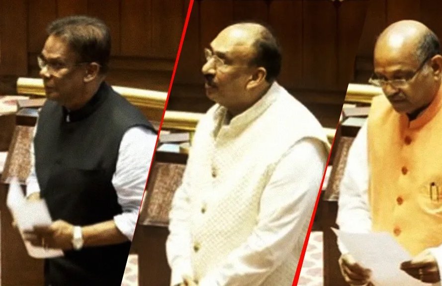 ରାଜ୍ୟସଭାରେ ଶପଥ ନେଲେ ୩ ସାଂସଦ