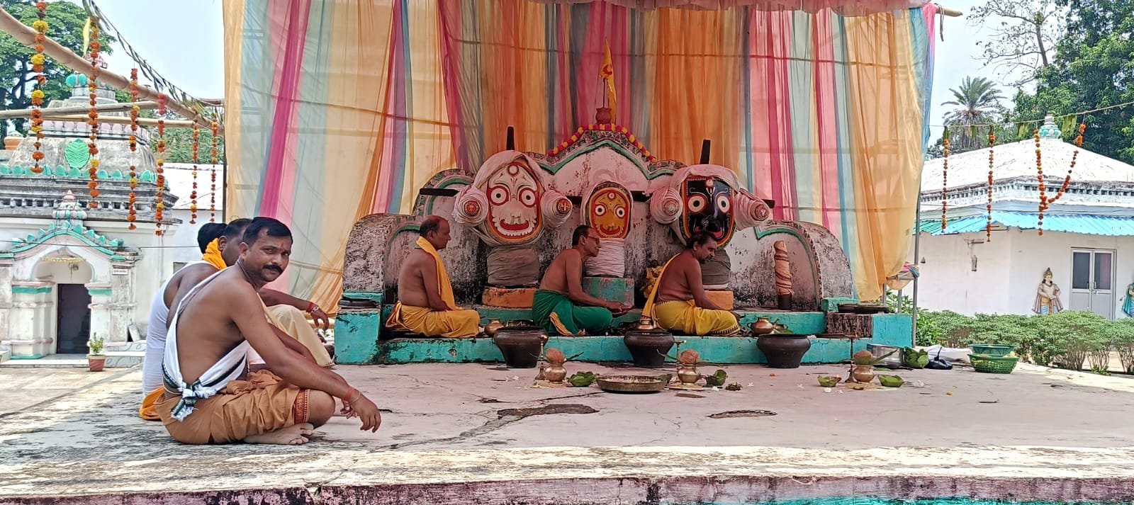 ସ୍ନାନ ପୁର୍ଣିମାରେ ଶ୍ରୀଜିଉଙ୍କ ସ୍ନାନଯାତ୍ରା