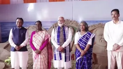 ଆଦିବାସୀ ଧର୍ମପୀଠରେ ରାଷ୍ଟ୍ରପତିଙ୍କ ସହ ପୂଜାର୍ଚ୍ଚନା କଲେ ପ୍ରଧାନମନ୍ତ୍ରୀ
