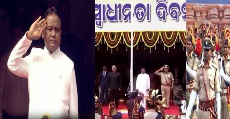ଭୁବନେଶ୍ୱରରେ ପତାକା ଉତ୍ତୋଳନ କଲେ ମୁଖ୍ୟମନ୍ତ୍ରୀ