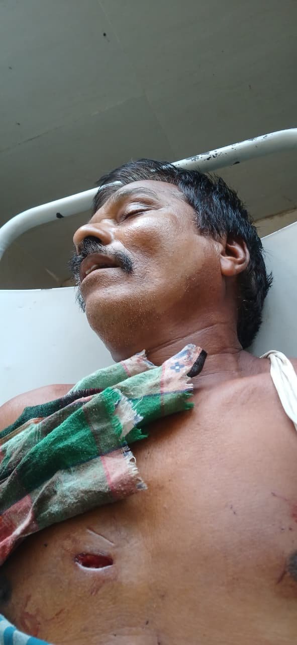 MURDER ଛୁରା ମାଡରେ ବାପା ମୃତ,ପୁଅ ଗୁରୁତର