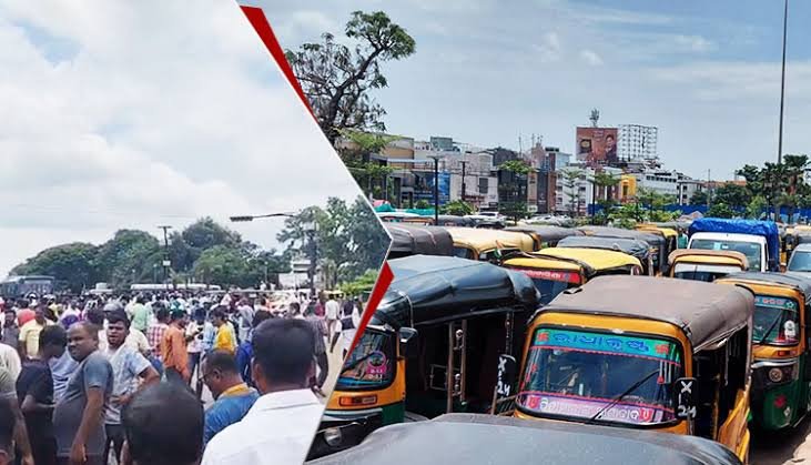 ରଣକ୍ଷେତ୍ର ପାଲଟିଲା ମାଷ୍ଟର କ୍ୟାଣ୍ଟିନ ଛକ : ପୋଲିସ ଉପରକୁ ପଥର ମାଡ