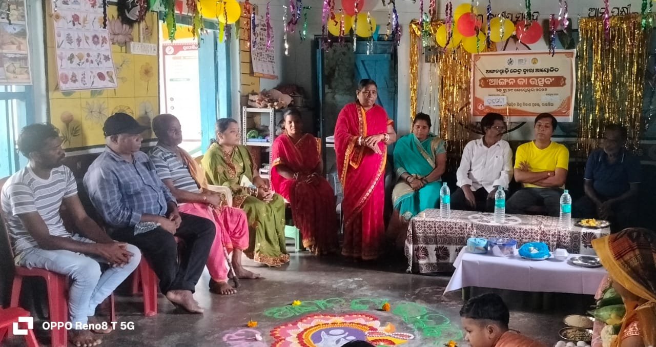 ଆଙ୍ଗନ କା ଉତ୍ସବ’ରେ ଶିଶୁଙ୍କ ପ୍ରତିଭା ପ୍ରଦର୍ଶନ, କୃତି ଶିଶୁଙ୍କୁ ପୁରସ୍କାର