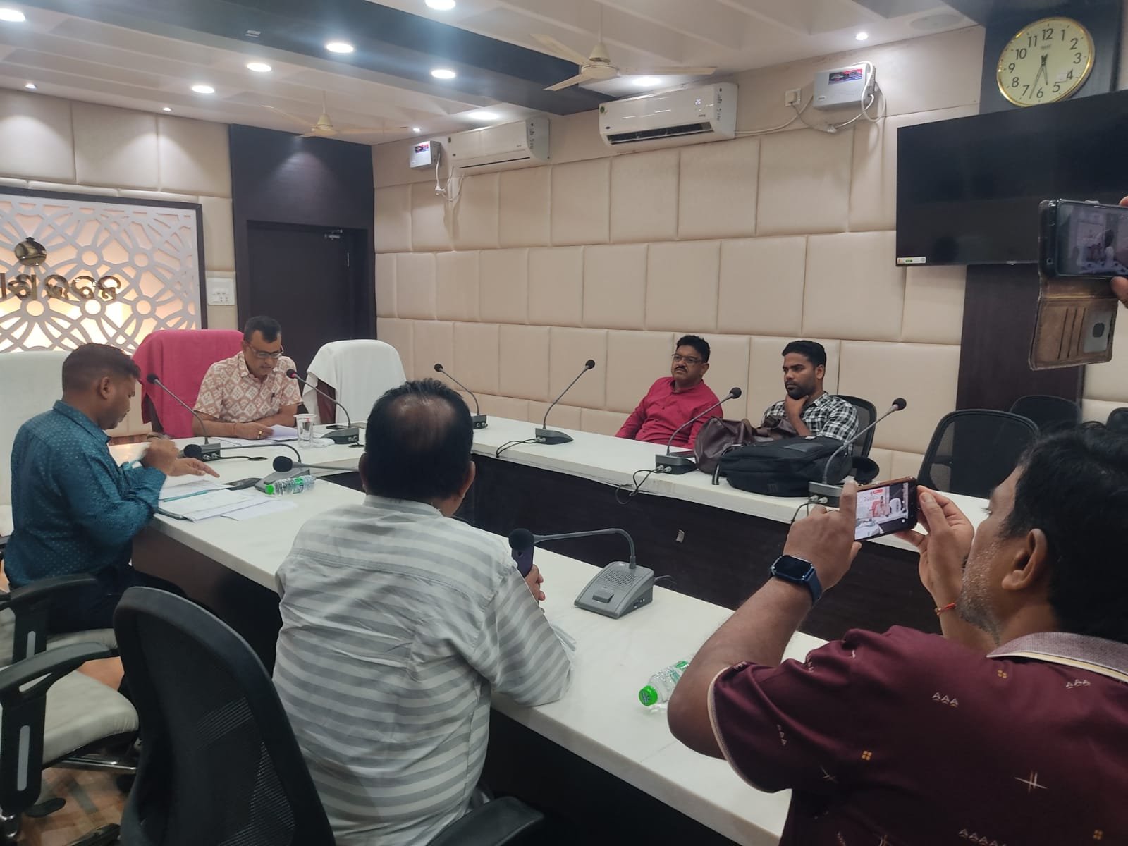 ସେବା ସଂକଳ୍ପ ଅଭିଯାନ ସଫଳ ନିମନ୍ତେ ସାମ୍ୱାଦିକ ସମ୍ମିଳନୀ