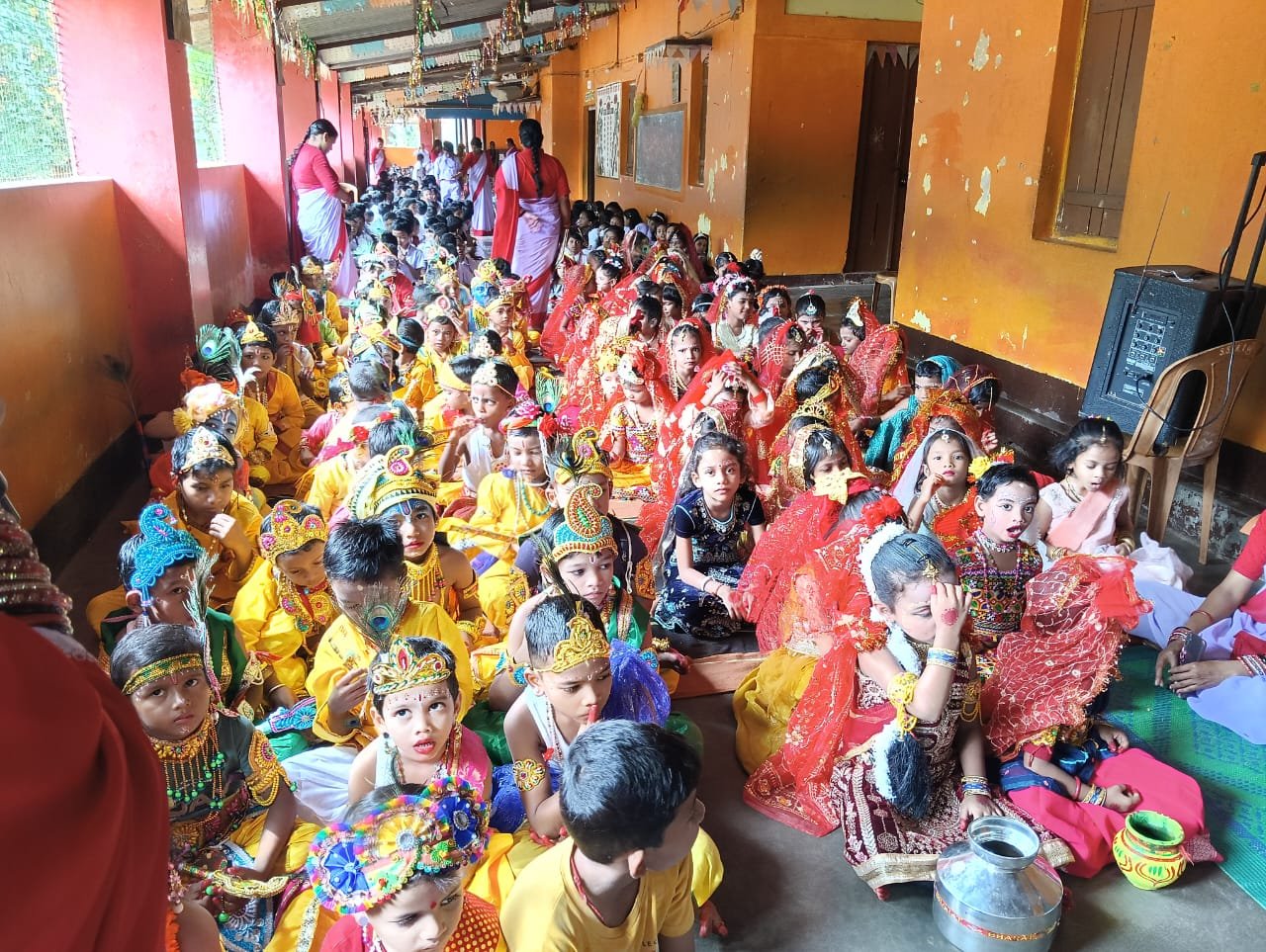 ରାଇକିଆ ସରସ୍ୱତୀ ଶିଶୁ ବିଦ୍ୟାମନ୍ଦିରରେ ଜନ୍ମାଷ୍ଟମୀ ପାଳିତ