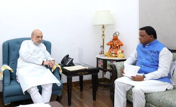ମନ୍ତ୍ରୀଙ୍କ ସହ କଥା ହେଲେ ଅମିତ ଶାହ